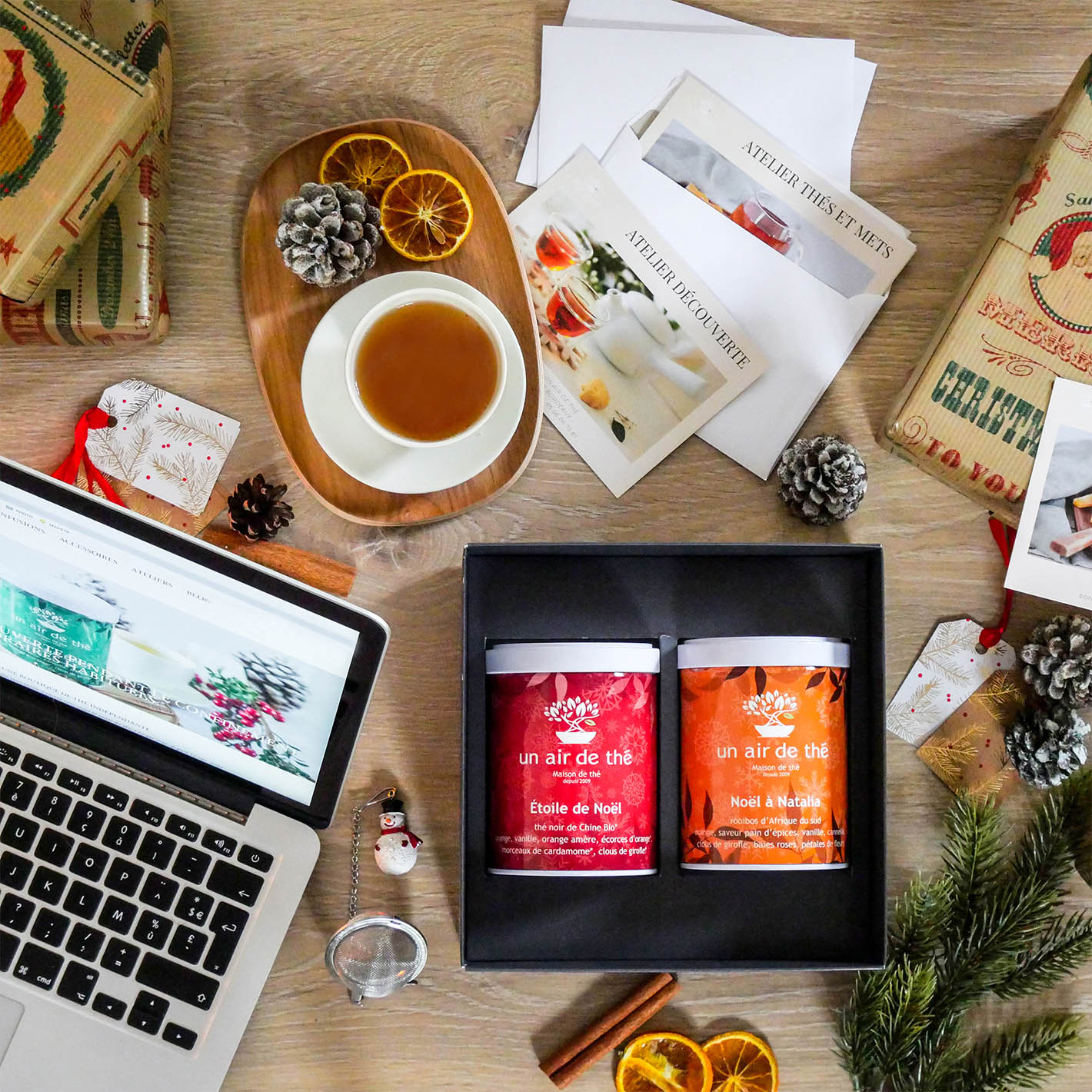 Quelles sont les 10 idées cadeaux autour du thé pour Noël ? – un