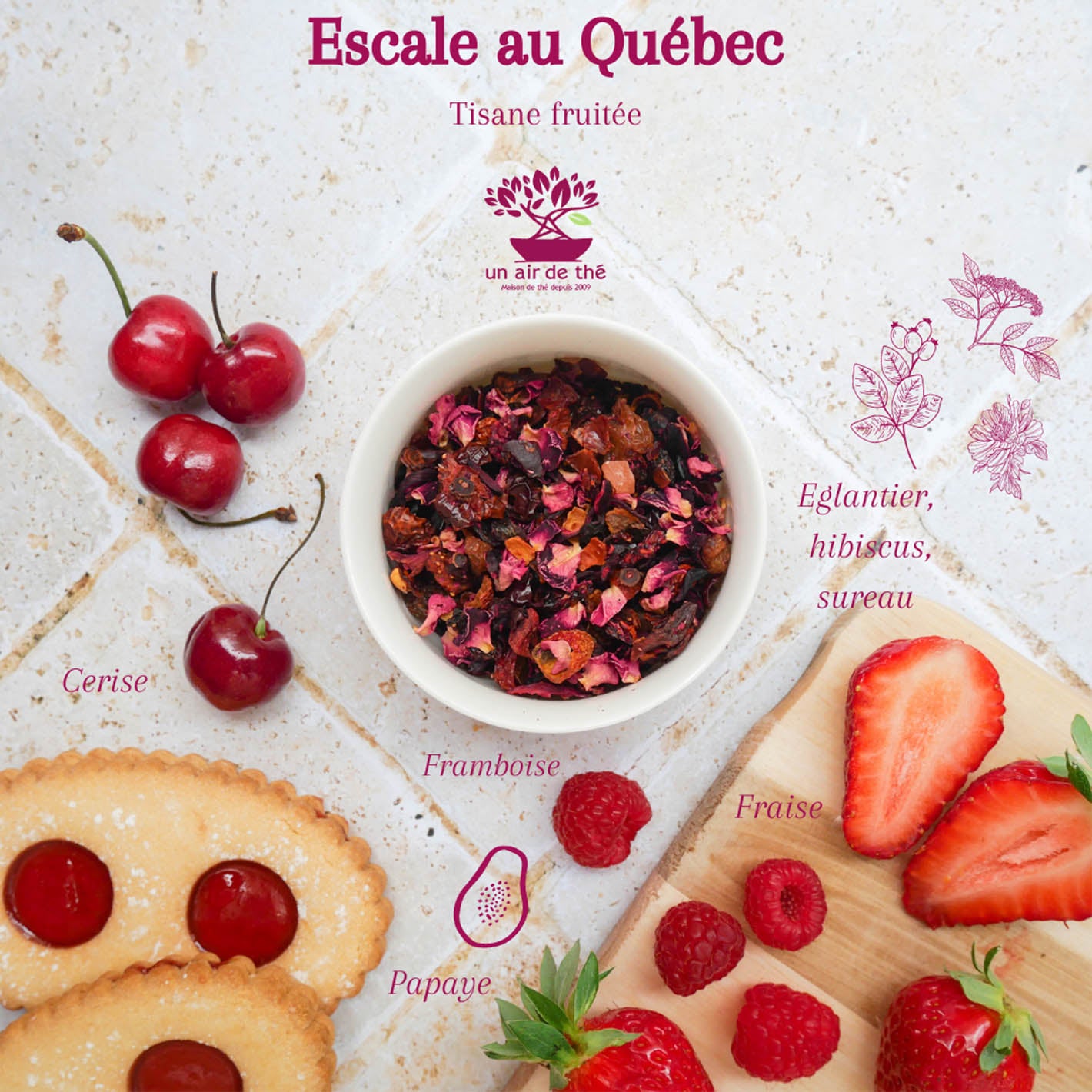 Tisane En Vrac Fruits Rouges Tisanes Fruits rouges – un air de thé